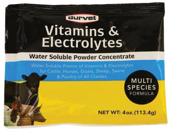 DURVET VITAMINS & ELECTROLYTES CONCENTRATE